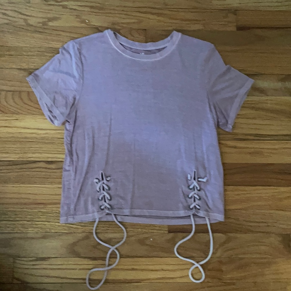 Purple t shirt